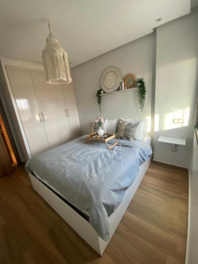 Sidi rahal blue beach Cozy apartment with a sea view sidi rahal blue beach